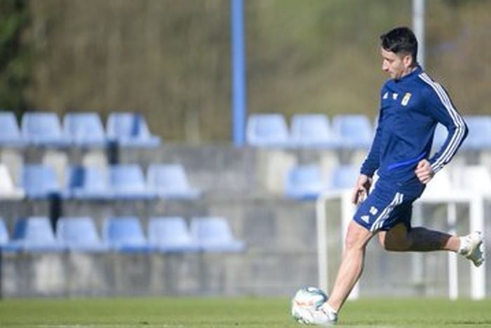 Saúl Berjón en un entrenamiento