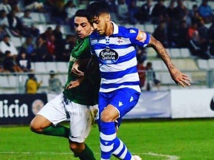 Beto da Silva en un partido con el Dépor