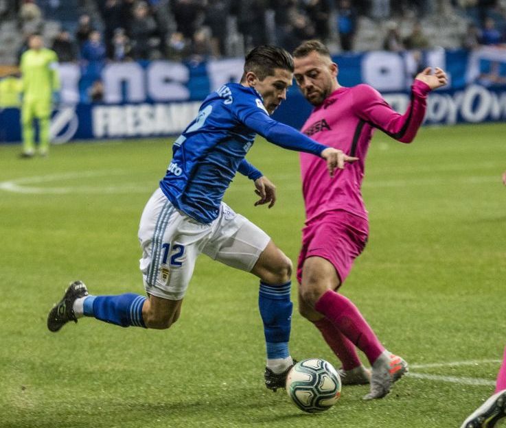 Lance del Real Oviedo - Málaga