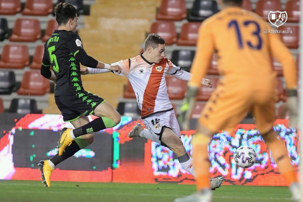 Lance del Rayo Vallecano - Betis de Copa