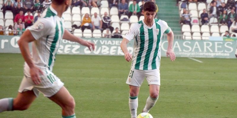 Javi Flores durante el último encuentro | Imagen: Córdoba CF