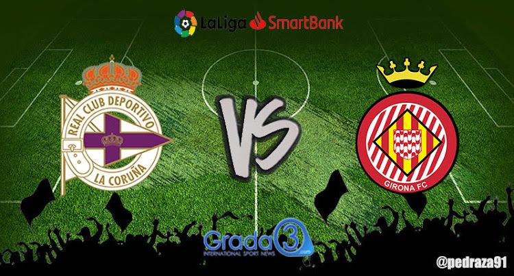 Deportivo de La Coruña - Girona. Fuente: Grada3.com