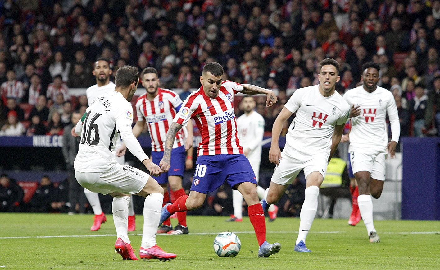 Correa en un partido del Atlético de Madrid