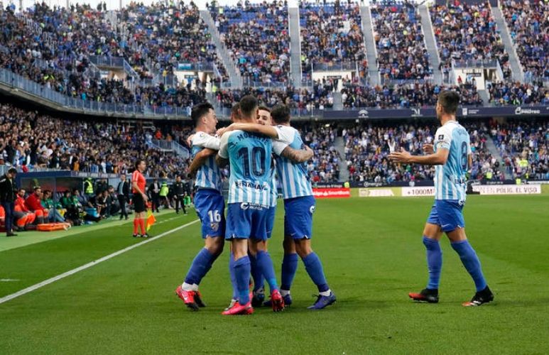 Málaga celebra gol