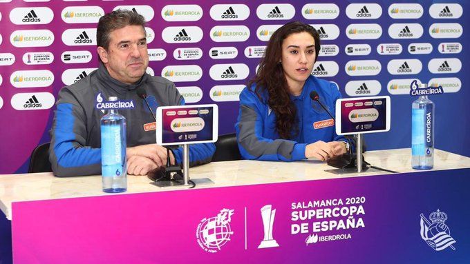 Previa de la final con Arconada y Nahikari (disponible en: https://twitter.com/RealSociedad/status/1226068641256476673?s=20)