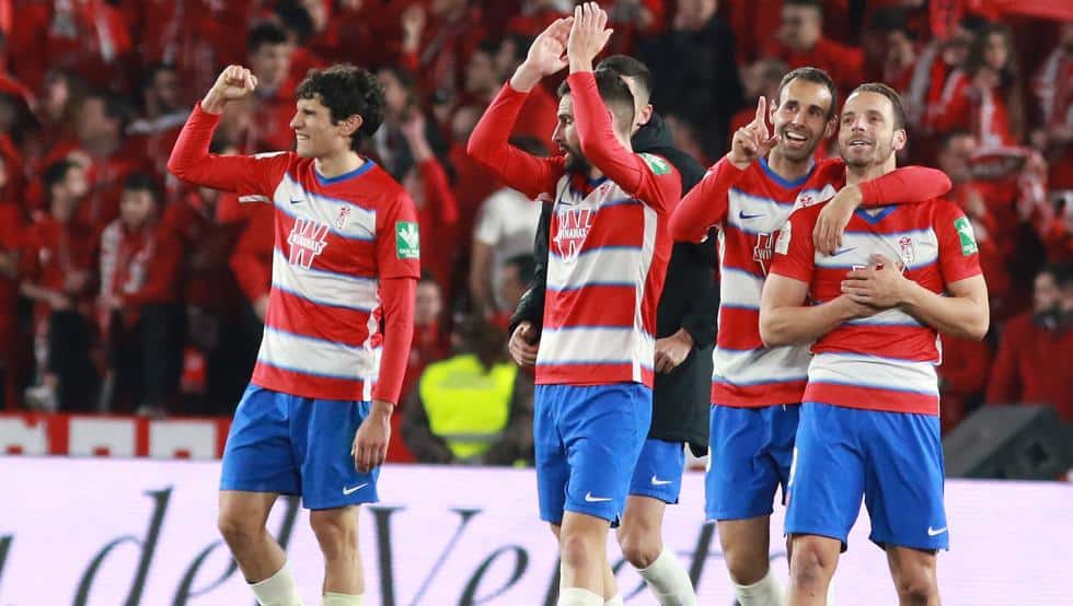 Granada celebra pase a semifinales de la Copa