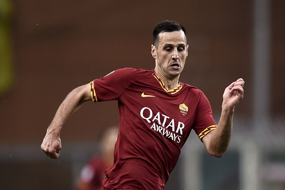 Nikola Kalinic con la Roma