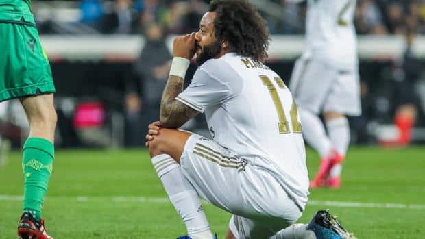 Marcelo lamenta la eliminación del Madrid frente a la Real (Fuente: @realmadrid)