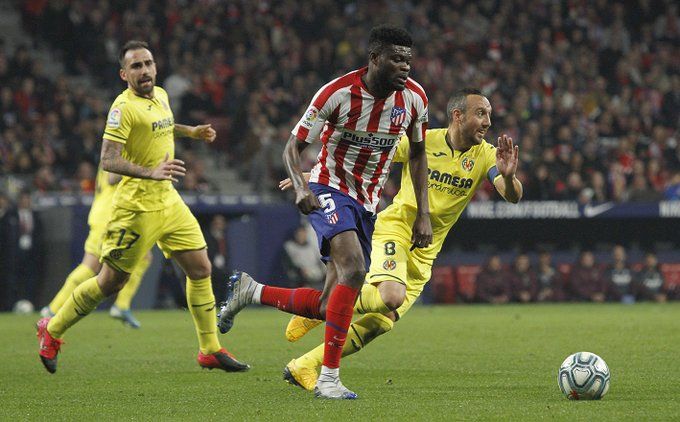 Thomas Partey en un partido