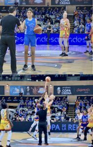 Salto inicial de la Semifinal de Copa