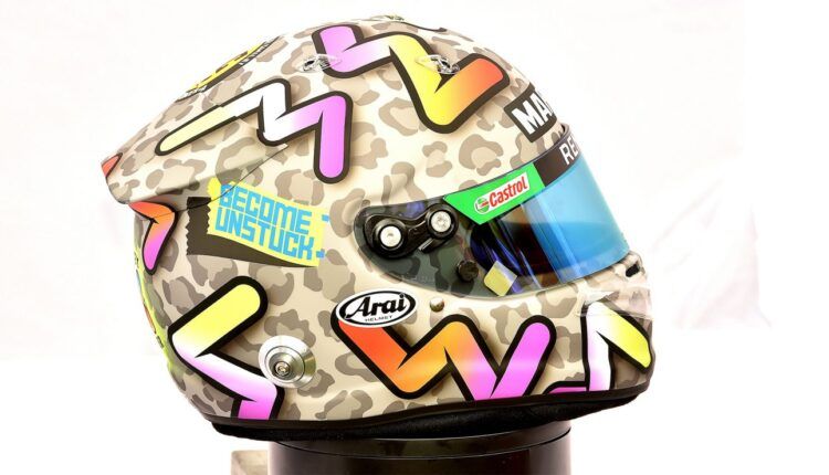 Daniel Ricciardo’s helmet