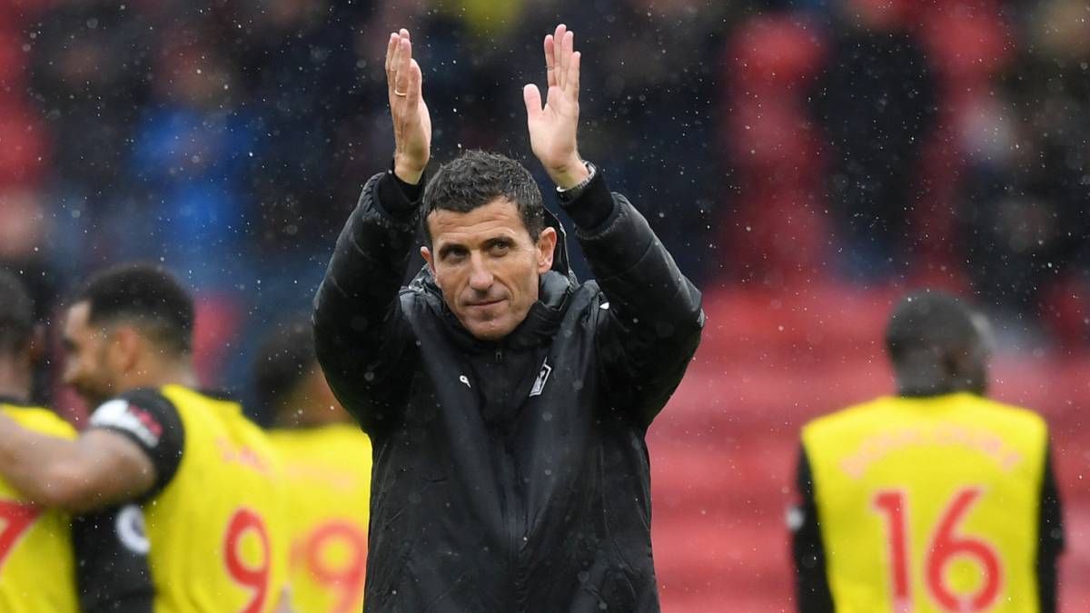 Javi Gracia en el Watford