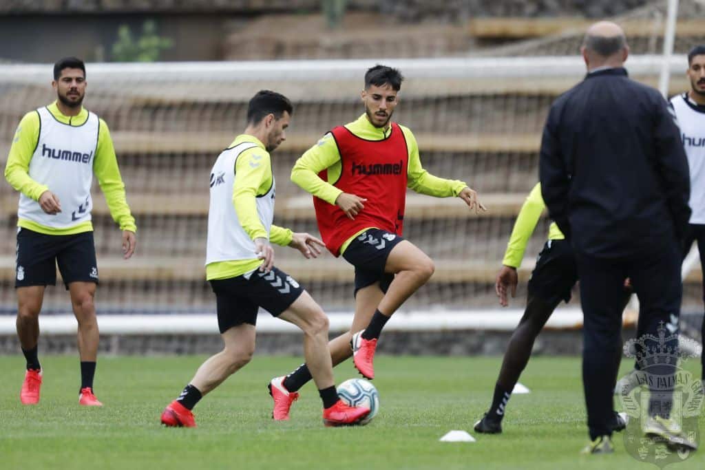 Entrenamiento del viernes 13 de marzo de 2020 de la UD Las Palmas