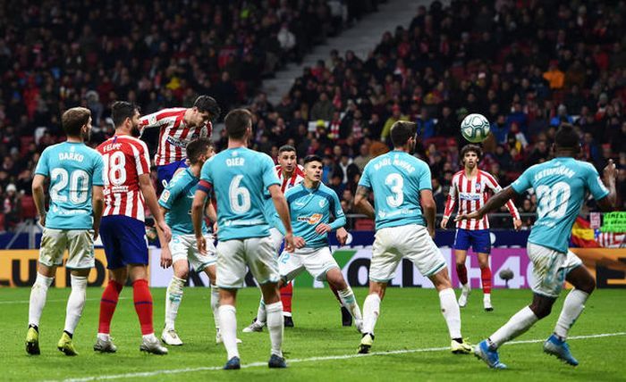 Lance de un Atlético de Madrid - Osasuna