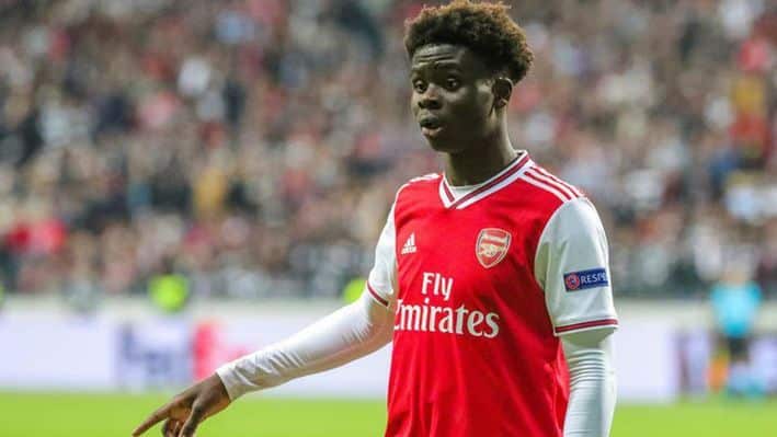 Bukayo Saka. Arsenal