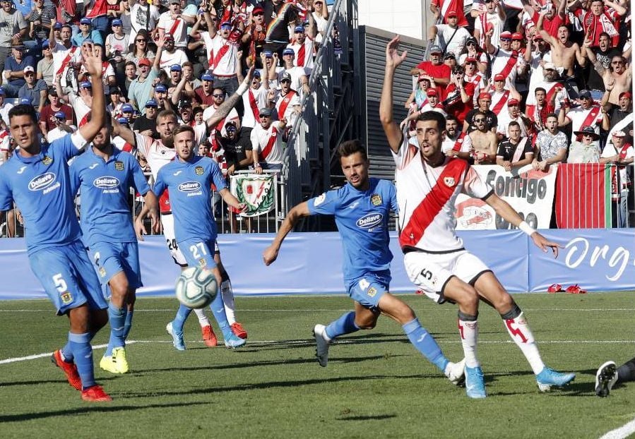 Lance del Fuenlabrada - Rayo Vallecano esta campaña