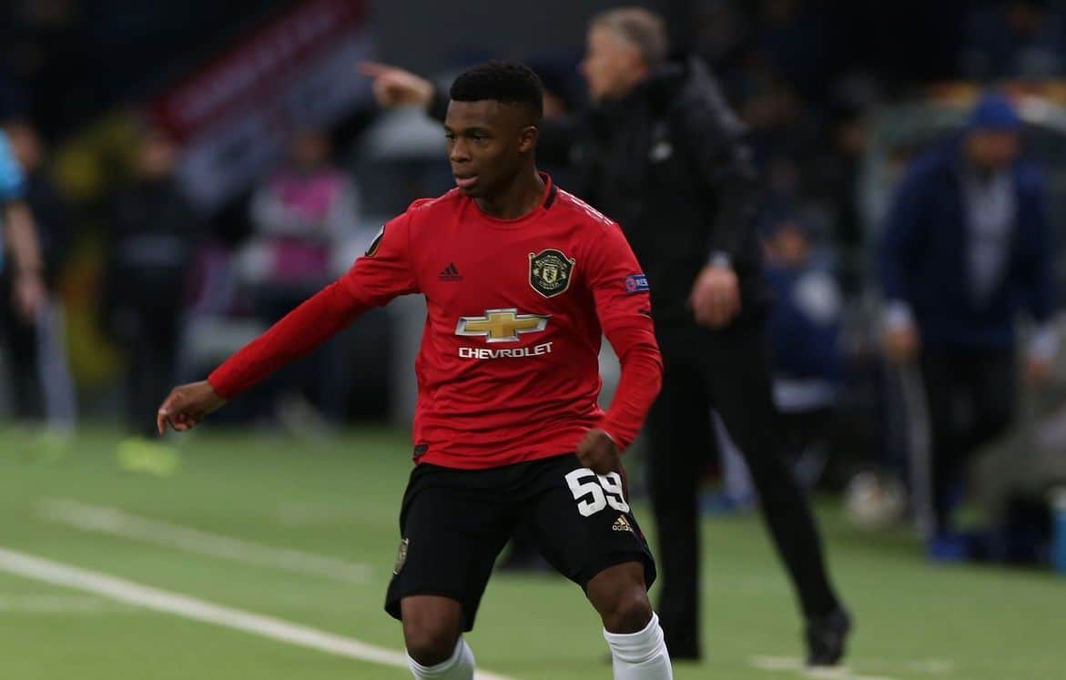 Largie Ramazani. Manchester United