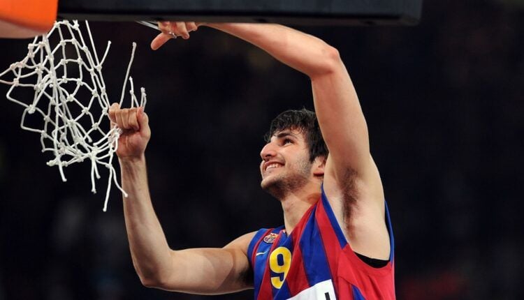 Ricky Rubio celebrando la Euroleague (Fuente: Web Euroleague.com)