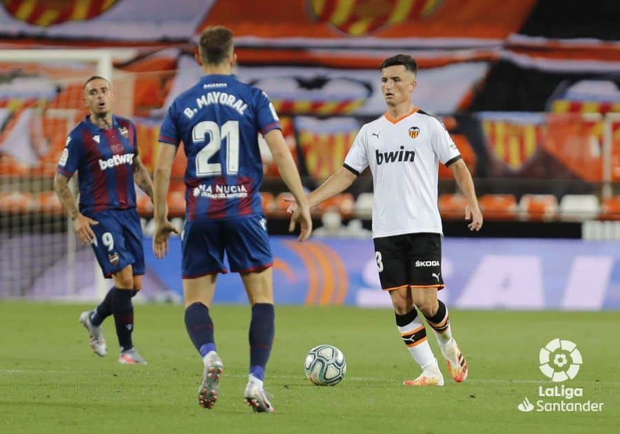 Guillamón debutó en Mestalla el pasado 12 de junio ante el Levante UD | F: Súperdeporte