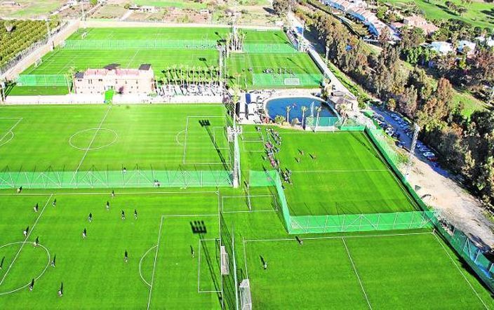 Marbella Football Center. Lugar habitual para concentraciones de equipos