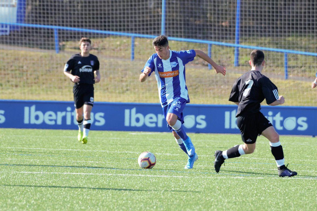 Unai Ropero. Alavés juvenil