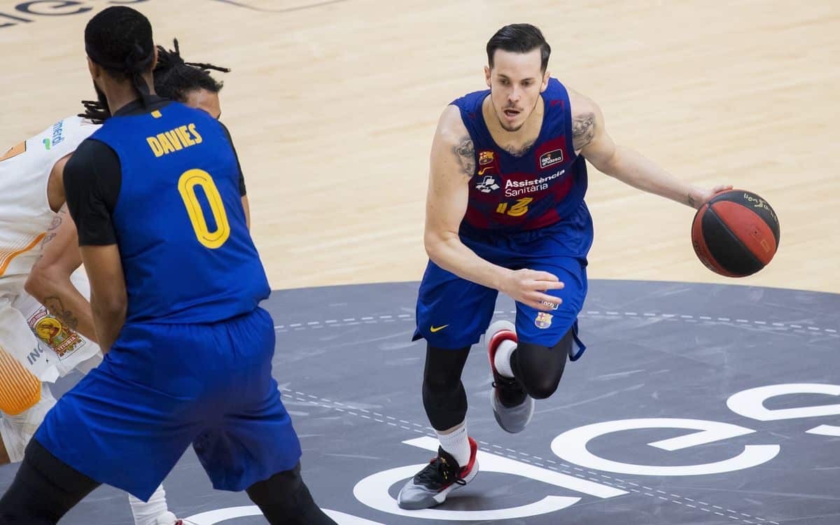 Thomas Heurtel en la Final de la Fase Final de la Liga Endesa (Fuente: www.fcbbarcelona.com)