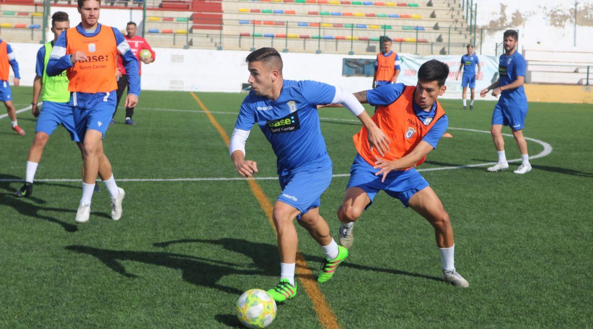 Jesús Carrillo en su etapa en el Melilla