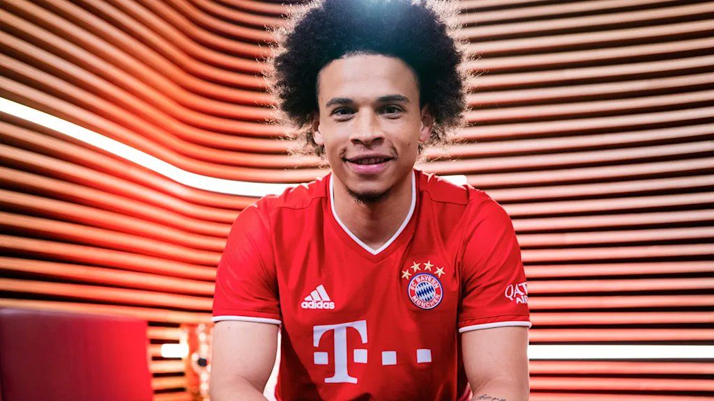 Sané luciendo los coloresBávaros. Vía: FC Bayern
