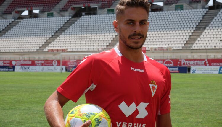 Antonio Navas, en su presentación en el Enrique Roca