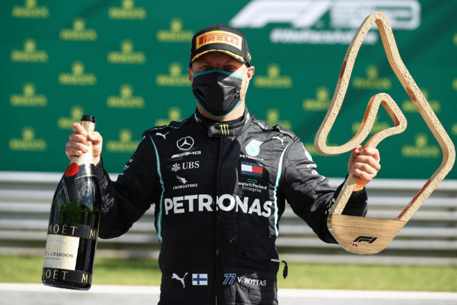 Valtteri Bottas es el primer ganador de la temporada 2020 de Fórmula 1. Imagen: F1.com
