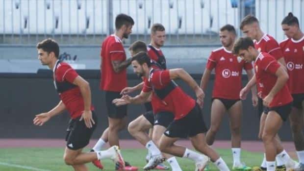 Entrenamiento Almería