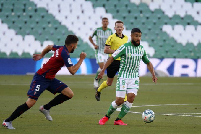 Lance del Betis Osasuna