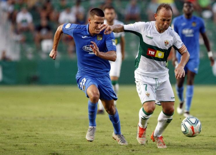 Lance del Elche - Fuenlabrada de la jornada 1 de LaLiga SmartBank 2019/2020