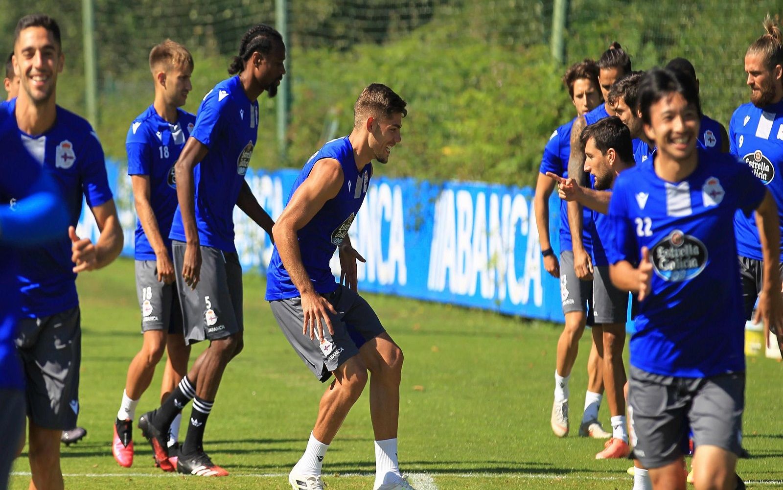 Entrenamiento del Dépor