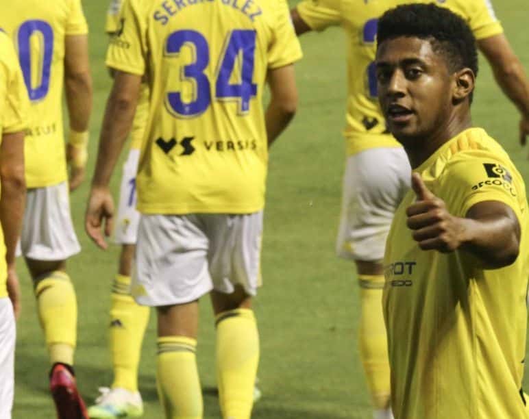 Cádiz celebra gol