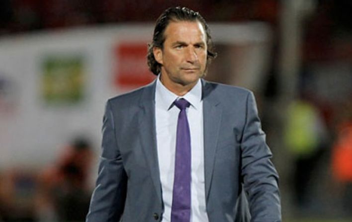 Juan Antonio Pizzi en su etapa como seleccionador chileno