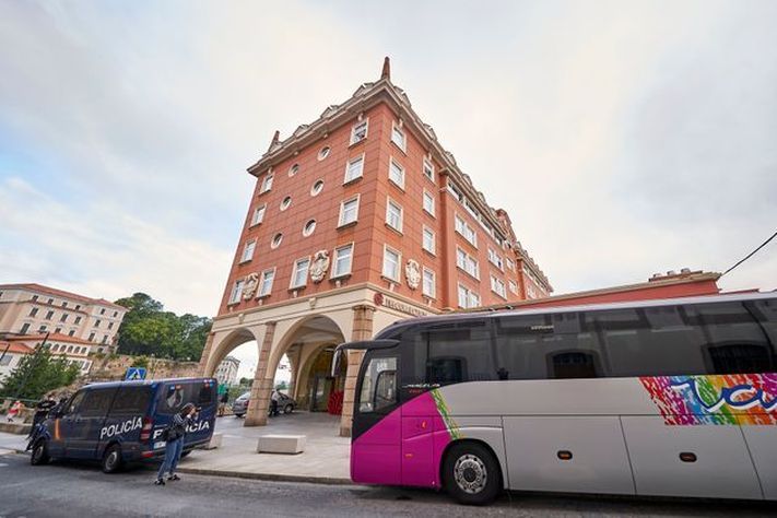 Hotel de concentración del Fuenlabrada en A Coruña
