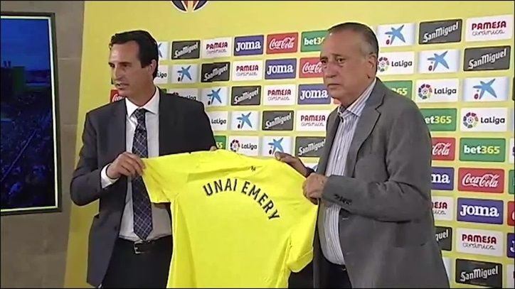 Unai Emery. Villarreal
