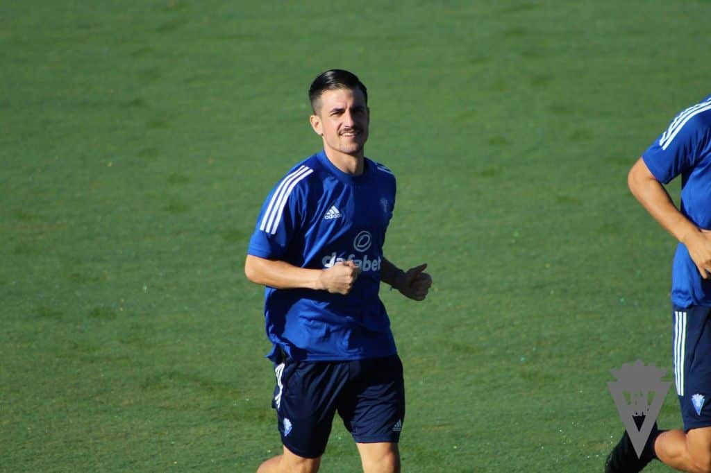 JJ Matos en la pasada pretemporada con el Cádiz