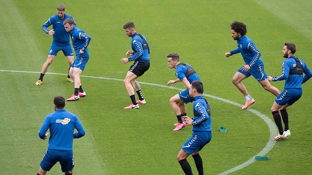 Entrenamiento de CA Osasuna