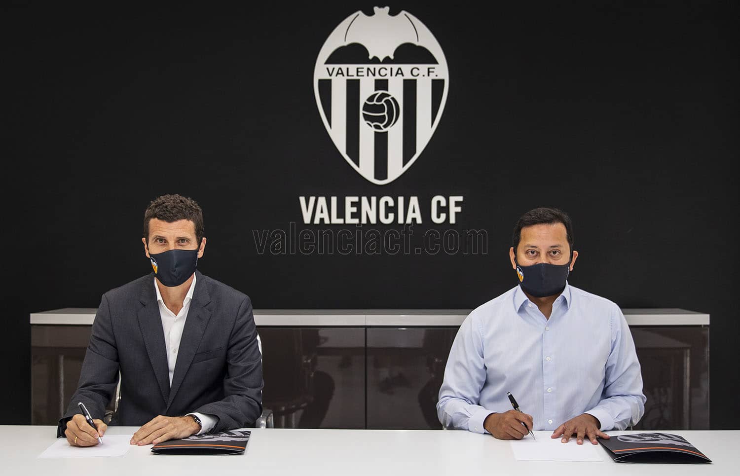 Javi Gracia y Anil Murthy