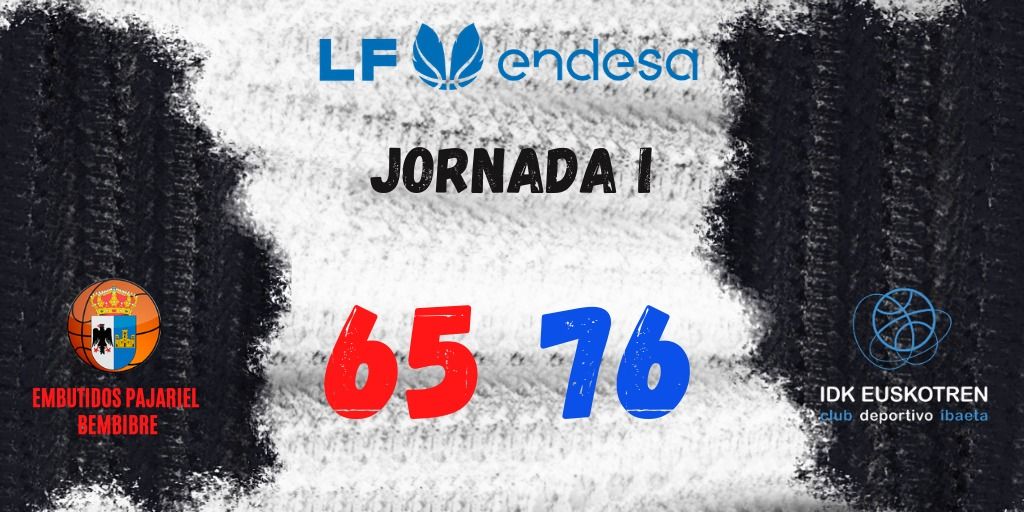 J-1 LFEndesa Bembibre - IDK resultado final.
Fuente imagen: Clubes/Feb