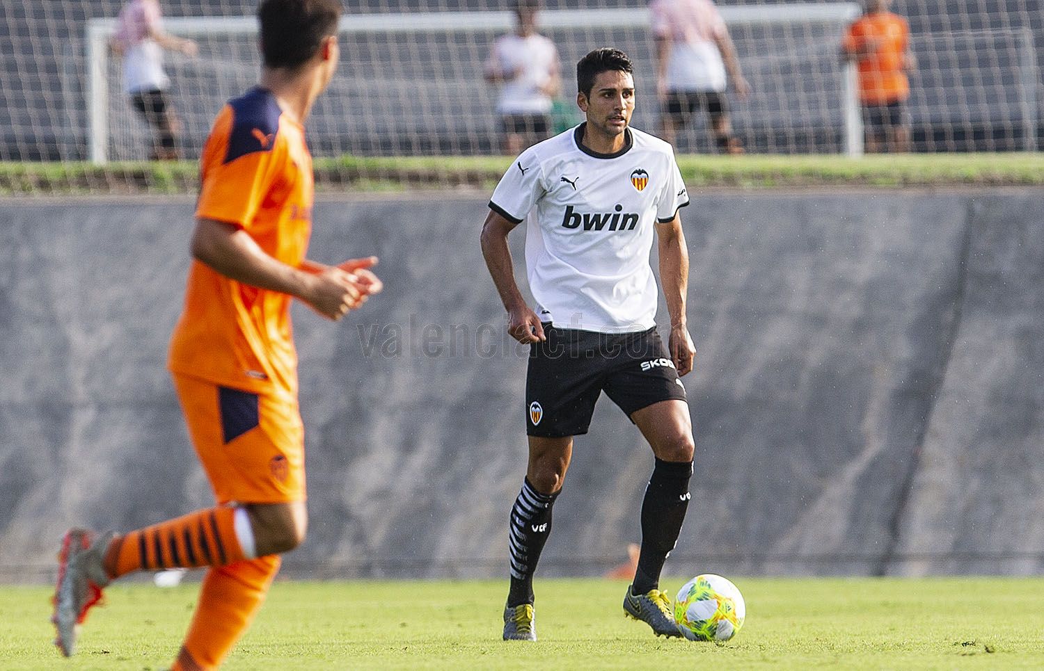 David Castro en su etapa en el Mestalla