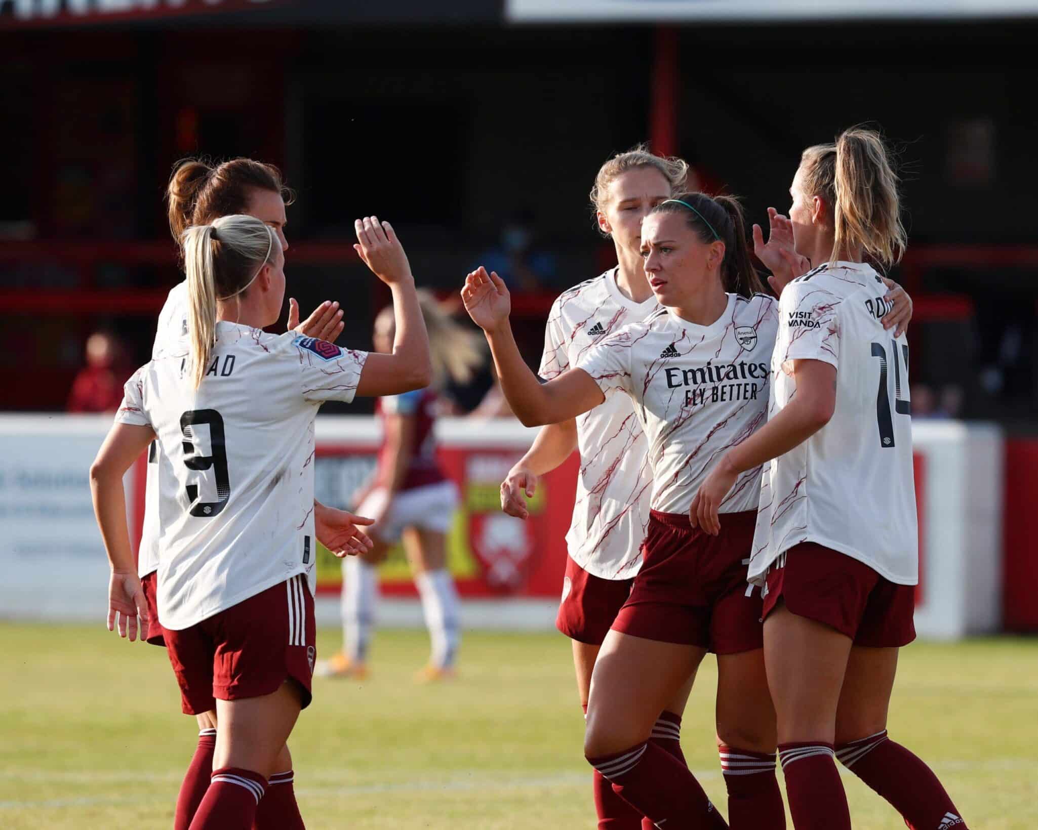Foto tomada durante el encuentro y compartida en las redes sociales del equipo / https://twitter.com/ArsenalWFC/media