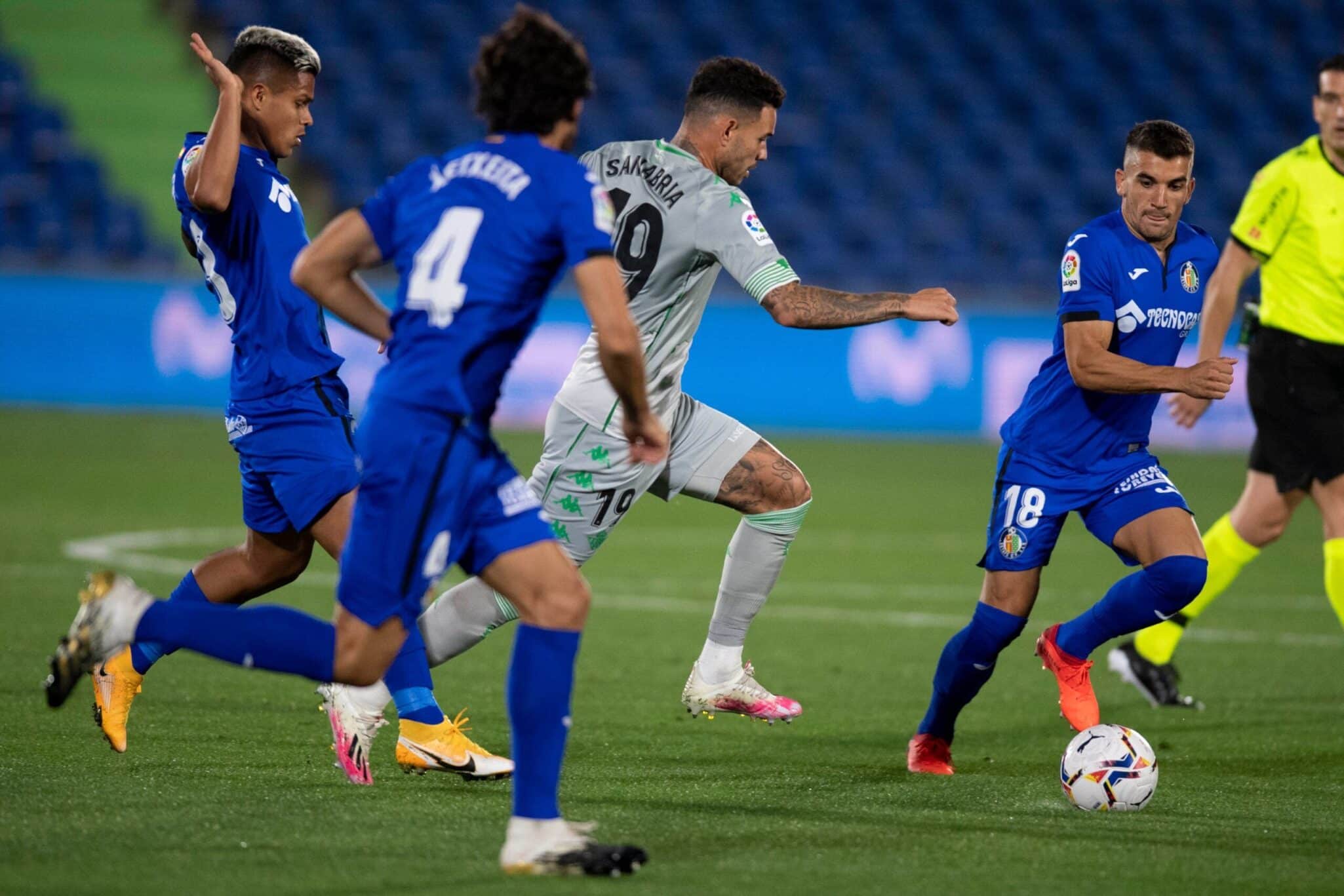 El planteamiento de Bordalás neutralizó a un Real Betis  que no tuvo opción.
Fuente: https://twitter.com/RealBetis/status/1311029315883196418/photo/1