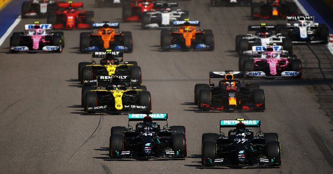 Valtteri Bottas ganó y Mercedes gozó en el Gran Premio de Rusia Valtteri Bottas ganó y Mercedes gozó en el Gran Premio de Rusia