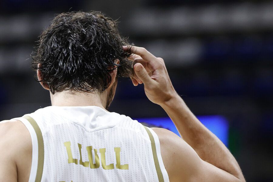 Sergio Llull en un partido como jugador del Real Madrid. Foto: Liga Endesa.