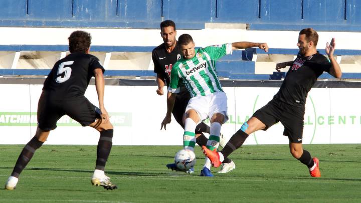 Aitor Ruibal en un partido frente al Granada