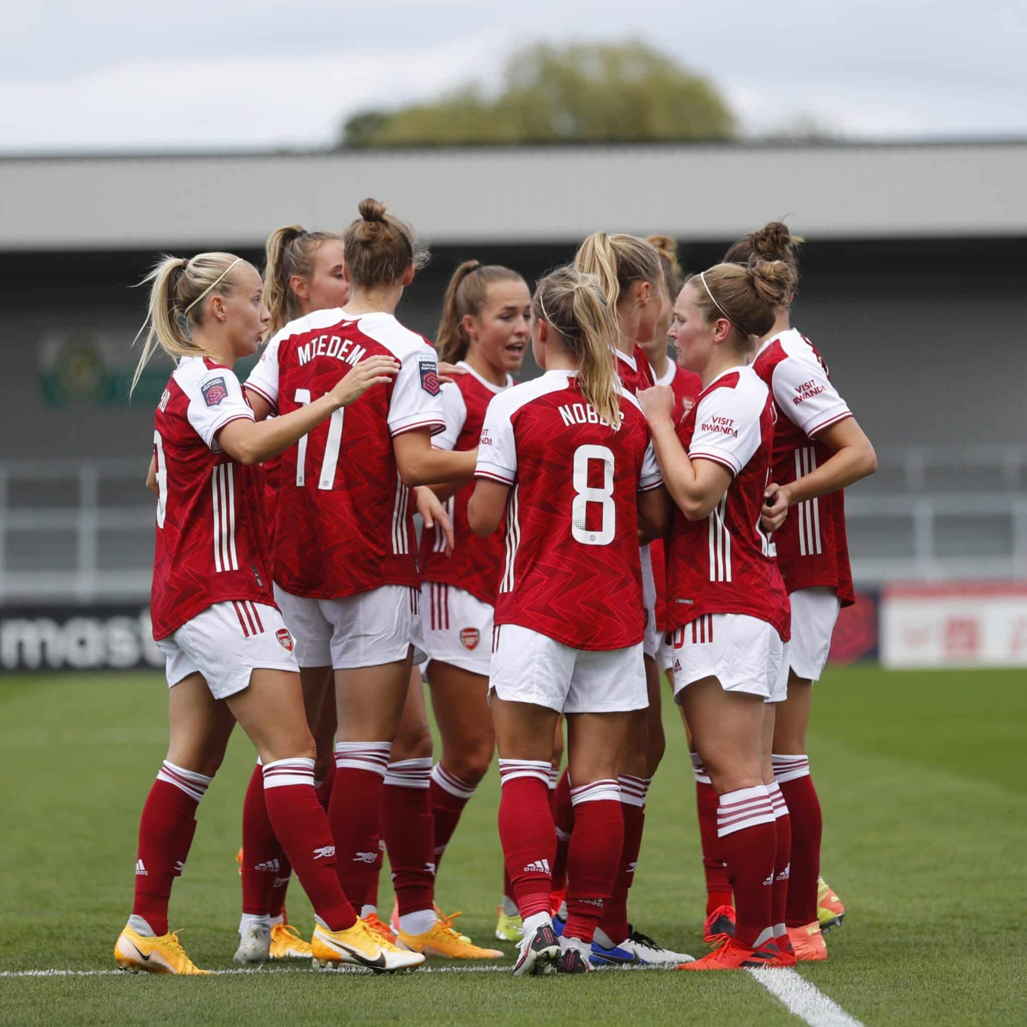 Foto tomada durante el encuentro y compartida en las redes sociales del equipo / https://twitter.com/ArsenalWFC