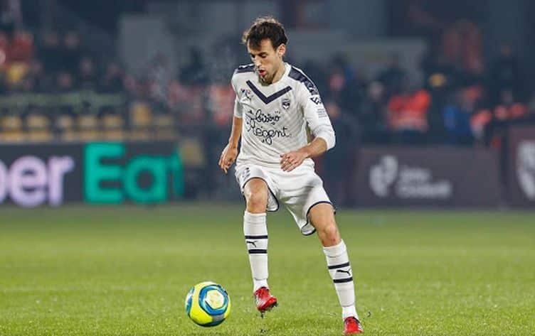 Rubén Pardo en el Girondins